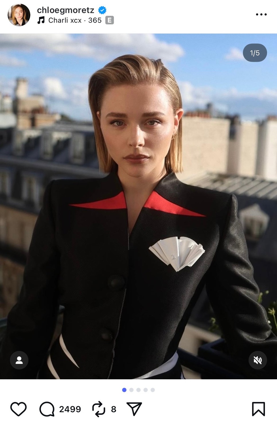 Chloë Grace Moretz is vadítóan dögös a szívtipró bob frizurával