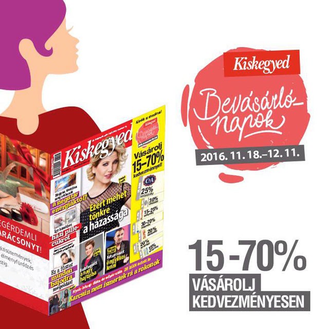 Készülj a Karácsonyra, a Kiskegyed Bevásárló-napokkal!