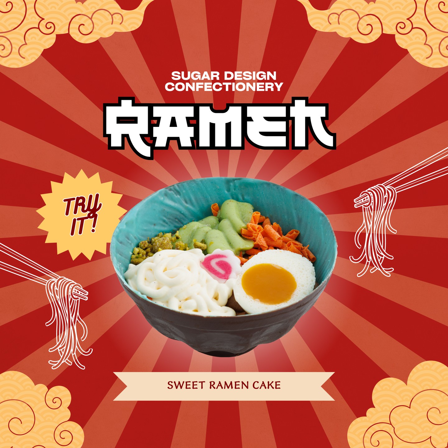 Rámen süti a Sugar! anime kollekciójából
