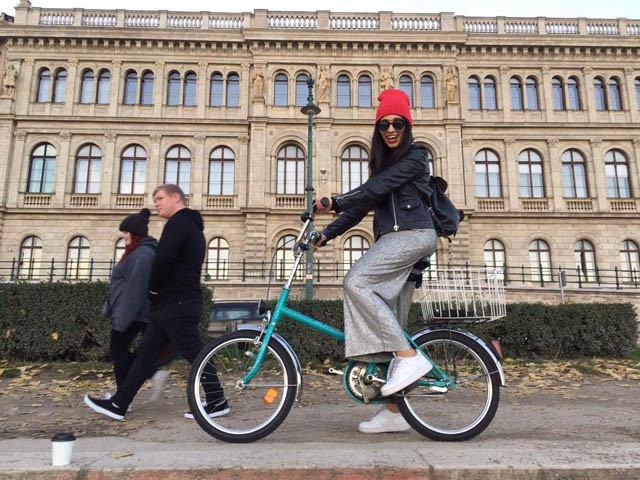 Az év első biciklizéséhez semmi sem fogható