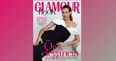 Epres Pannival a címlapon megjelent a legújabb GLAMOUR BOOK - főszerepben a divat!