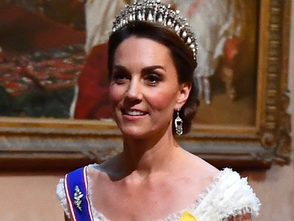 Kate Middleton földre szállt angyal volt Donald Trump hivatalos fogadásán