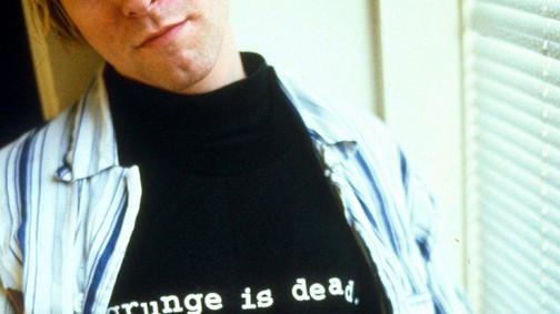 Hozzáment apja hasonmásához Kurt Cobain lánya