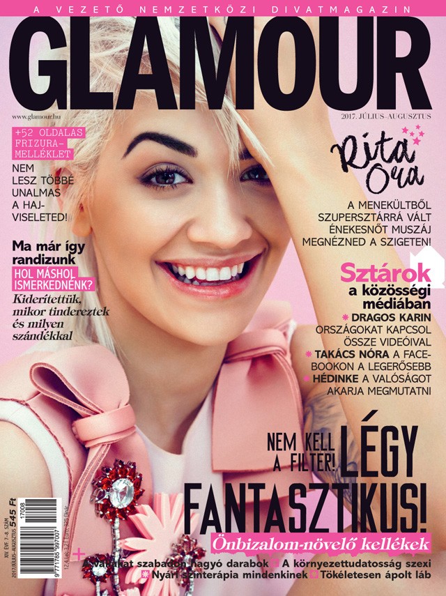 Itt a GLAMOUR legújabb száma, és egy 52 oldalas frizuramelléklettel segít megtalálni a nyári stílusod