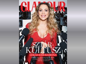 Lékai-Kiss Ramónával a címlapon megjelent a GLAMOUR BOOK tavaszi száma