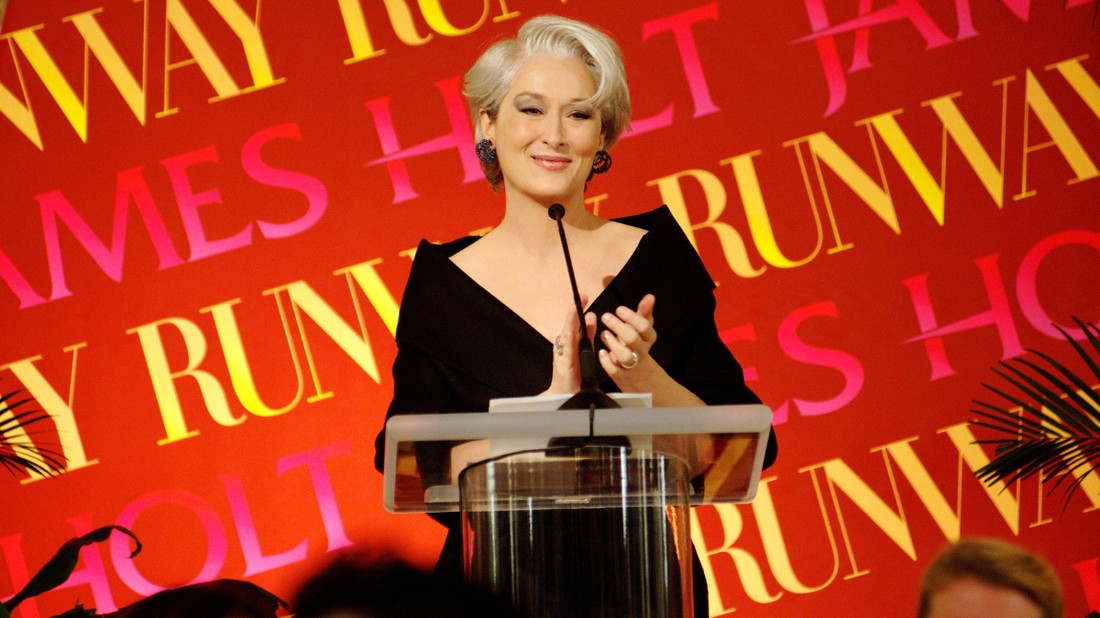 glamour ördög pradát visel meryl streep miranda női vezető