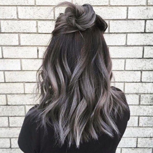 szürke ombre, ombre szürke, ombre, haj, hajtrend, hajszín, instagram