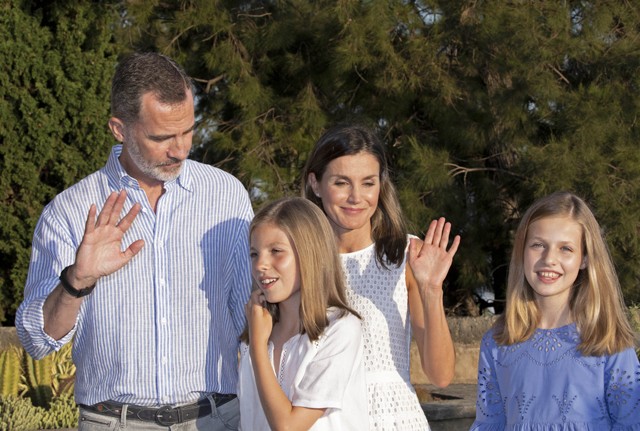 A spanyol királyi család nyaralós fotóit nem lehet nem imádni