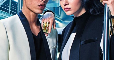 Az összes fotó a Balmain x H&M kampányból