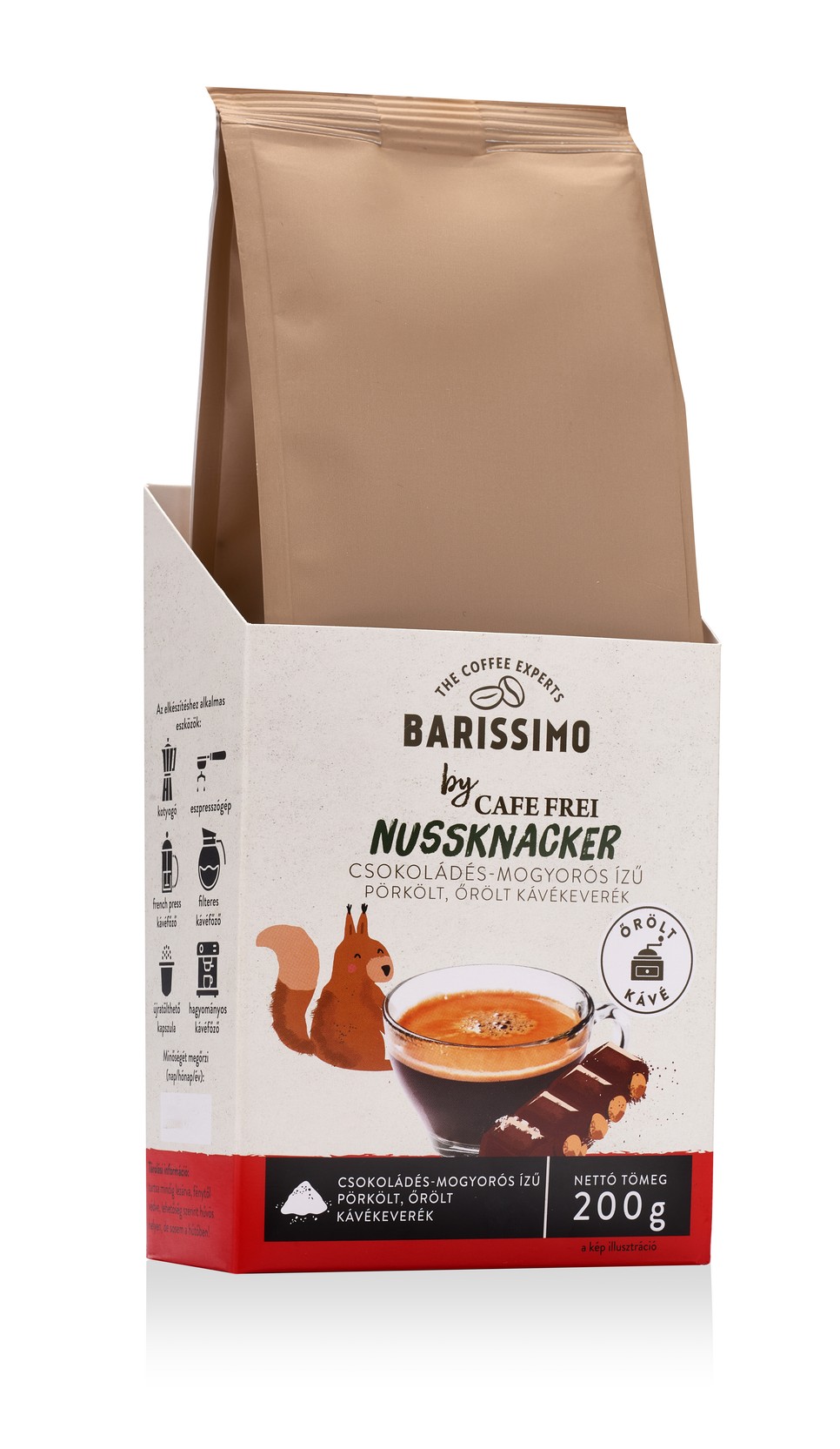 A BARISSIMO by Café Frei csokis-mogyorós új íze már elérhető az Aldi üzleteiben