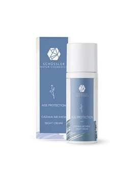 Age Protection éjszakai krém SCHÜSSLER 6890 Ft/50 ml (137,8 Ft/1 ml), GLAMOUR kuponnal kedvezményesen a schusslerkozmetikumok.hu weboldalon