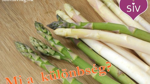 Zöld spárga vagy fehér spárga? 5 alapvető különbség