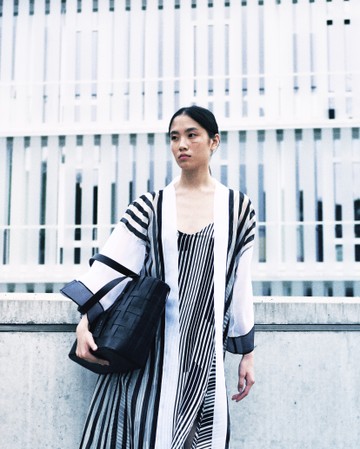 A Nubu és a Maurer Dóra ihlette kollekciójában a fekete-fehér kontrasztok meghatározóak