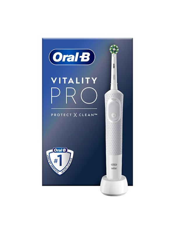 Vitality Pro elektromos fogkefe (Fehér) ORAL-B 19 999 Ft a Tesco áruházakban és online, GLAMOUR-napok Summer Week kuponnal  30% kedvezménnyel 13 999,3 Ft