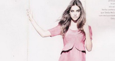 Az első fotó: Palvin Barbara a C&A kampányában