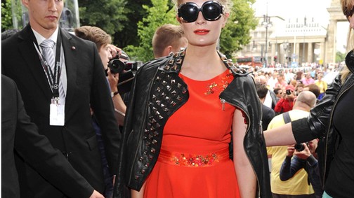 Mischa Barton virul Berlinben a Marc Cain-shown