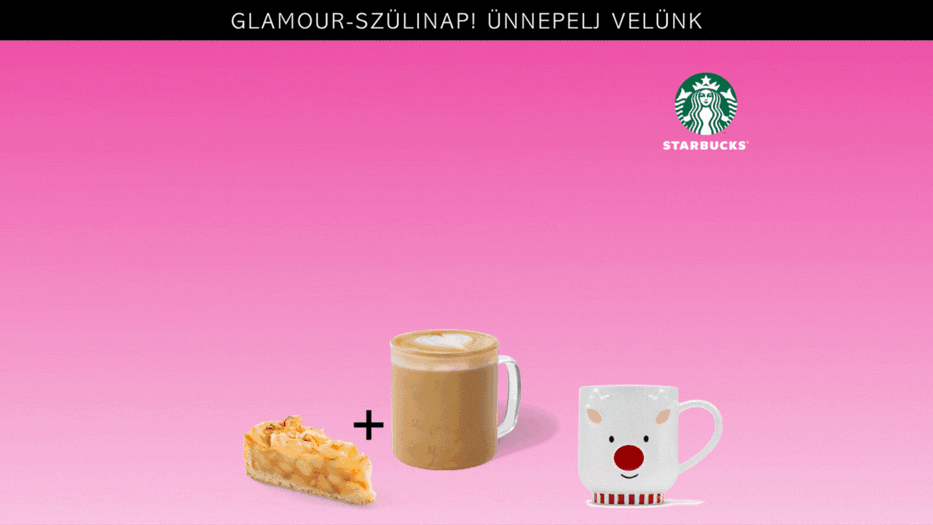 Vár a GLAMOUR-menü a Starbucksban!