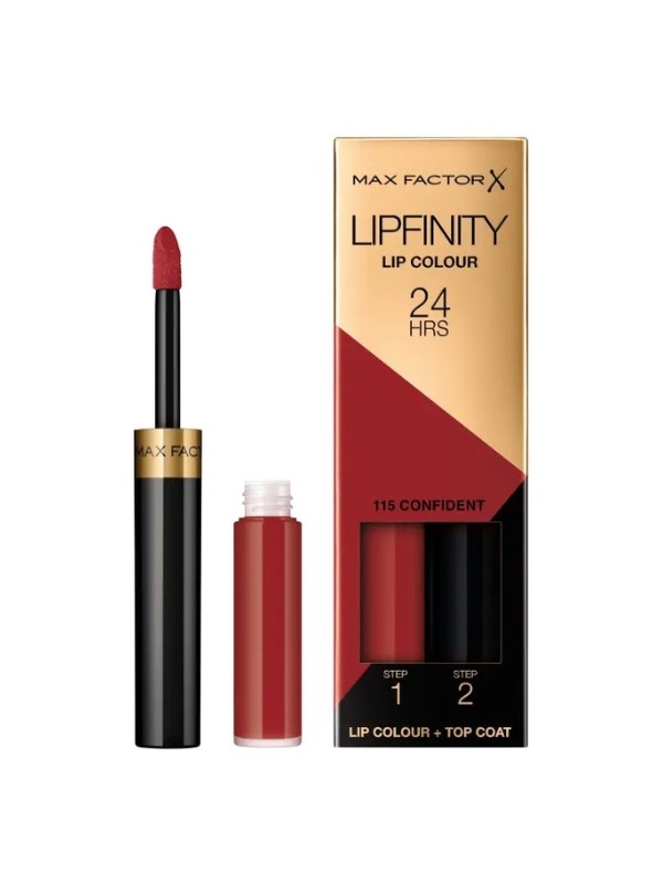Lipfinity tartós ajakrúzs (Confident) MAX FACTOR 4699 Ft a Rossmann üzleteiben és online, GLAMOUR kuponnal 50% kedvezménnyel 2349 Ft 