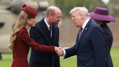 Kiderült, mit mondott Donald Trump, amikor kezet fogott Katalin hercegnével