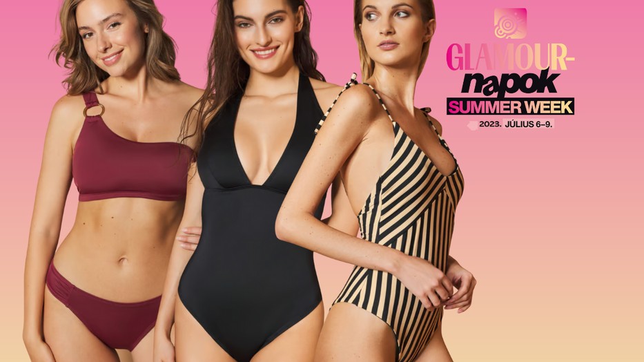 A GLAMOUR-napok Summer Week ideje alatt könnyedén megtalálhatod az alkatodhoz legjobban passzoló fürdőruhát