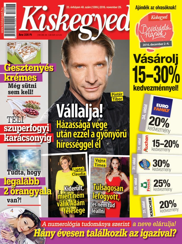 Készülj a karácsonyra a Kiskegyed Bevásárló-napokkal!