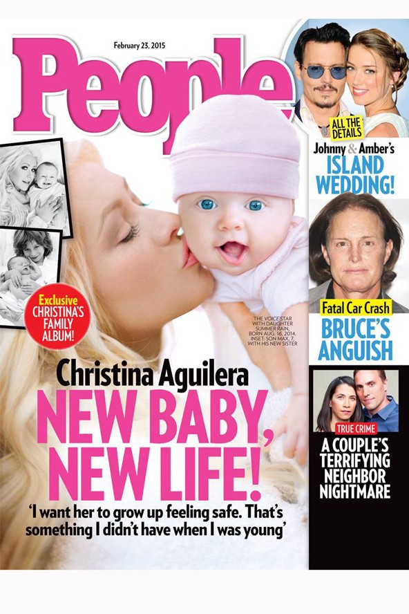 Ismerd meg Christina Aguilera óriási szemű kislányát