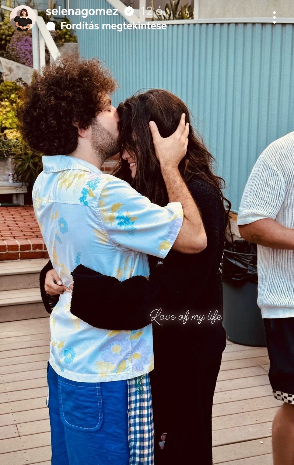 Selena Gomez és Benny Blanco megható pillanata