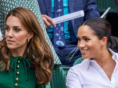 Egyetlen szóval okozott kínos perceket Meghan Markle, ezt válaszolta Katalin hercegné kérdésére