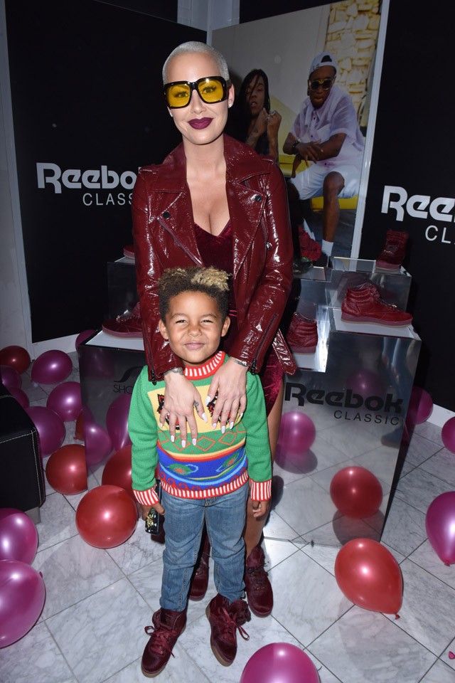 Amber Rose és kisfia