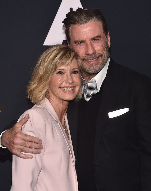 Olivia Newton John és John Travolta 