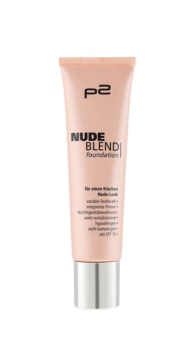 Nude Blend alapozó P2 1699 Ft/30 mlGLAMOUR-kuponnal 30% kedvezménnyel: 1189 Ft