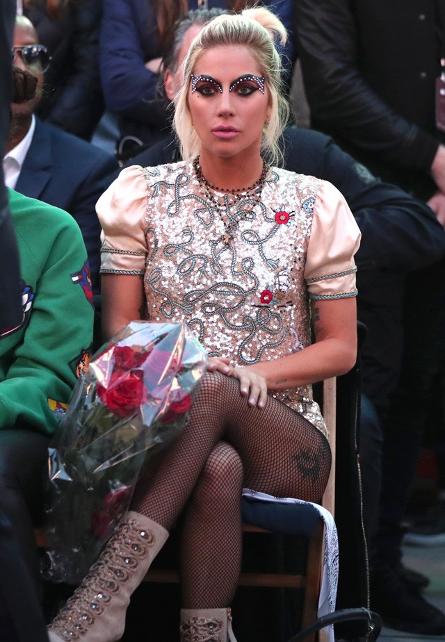 Lady Gaga a Tommy Hilfiger show-n